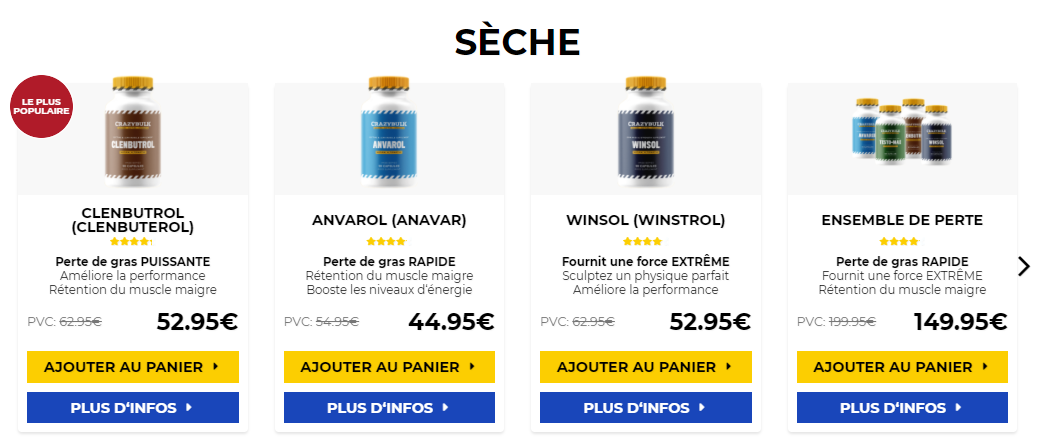 achat steroides Max-One 10 mg